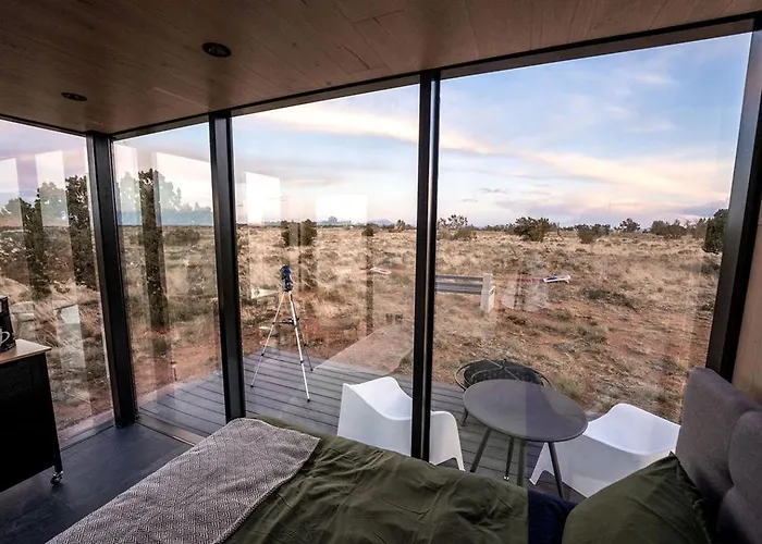 Wonderful Stargazing At Cool Invisible Tiny House Near The Grand Canyon, Arizona * Williams