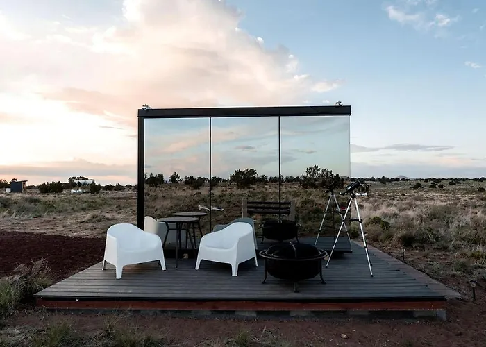 Wonderful Stargazing At Cool Invisible Tiny House Near The Grand Canyon, Arizona *