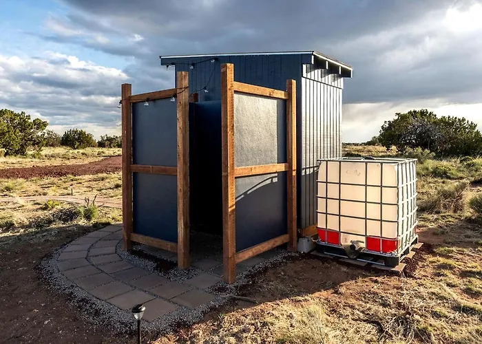 Wonderful Stargazing At Cool Invisible Tiny House Near The Grand Canyon, Arizona * Williams