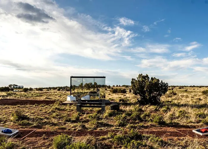 Wonderful Stargazing At Cool Invisible Tiny House Near The Grand Canyon, Arizona *